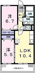 フィオーレＨ＆Ｋ 2階/203