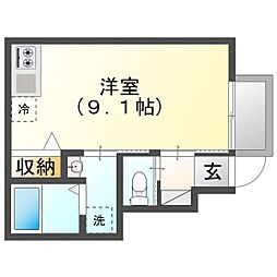 カプラン芝町 1階