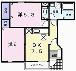 サンヒルズ S 1階