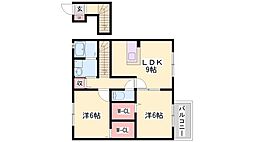 レイクヒル花園 2階