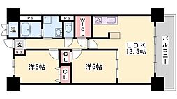 アヴァンセ姫路 2階