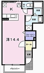 イースト・エレガントA 1階
