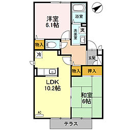 リバーサイド 弐番館 2階