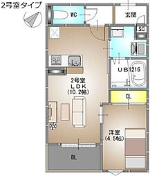 仮称)REGALEST 別府町元町 2階/202