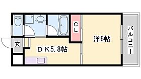 兵庫県姫路市琴岡町（賃貸マンション1DK・6階・30.16㎡） その2