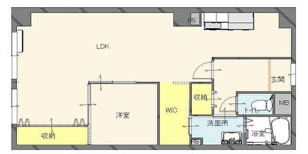 クレアトーレ姫路駅前 703｜兵庫県姫路市南畝町１丁目(賃貸マンション1LDK・7階・53.53㎡)の写真 その2