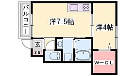 兵庫県姫路市八代（賃貸アパート1DK・1階・31.04㎡） その2