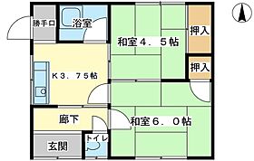 兵庫県姫路市北今宿３丁目（賃貸一戸建2K・1階・42.00㎡） その2