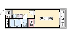 兵庫県姫路市宮上町１丁目（賃貸アパート1K・2階・19.87㎡） その2