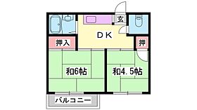 兵庫県加東市社（賃貸アパート2K・2階・30.51㎡） その2