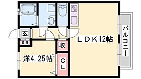 兵庫県加古川市西神吉町岸（賃貸アパート1LDK・2階・40.92㎡） その2