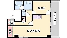 兵庫県姫路市忍町（賃貸マンション1LDK・8階・54.45㎡） その2