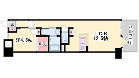 兵庫県姫路市岩端町（賃貸マンション1LDK・3階・46.36㎡） その2