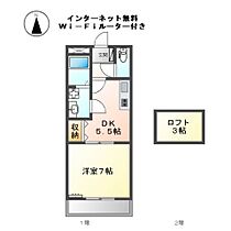 兵庫県姫路市的形町的形（賃貸アパート1DK・2階・30.96㎡） その2