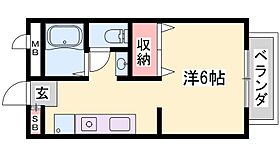 兵庫県姫路市書写（賃貸アパート1R・2階・23.49㎡） その2