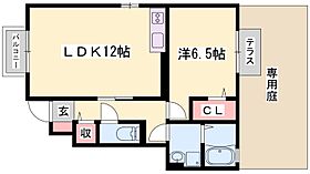 兵庫県加古郡播磨町北本荘５丁目（賃貸アパート1LDK・1階・46.16㎡） その2