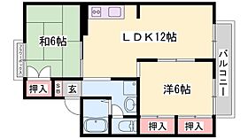 兵庫県高砂市伊保東１丁目（賃貸アパート2LDK・1階・52.03㎡） その2