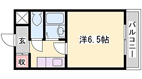 兵庫県姫路市増位本町２丁目（賃貸マンション1K・5階・21.00㎡） その2