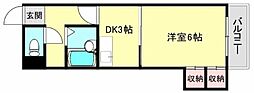間取図画像 1DK