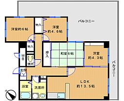 間取図画像 4LDK