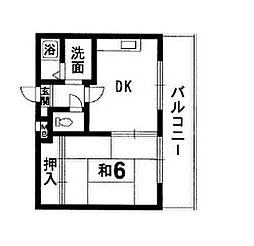 茜六番館 4階/4-A