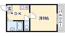 間取図画像 1DK
