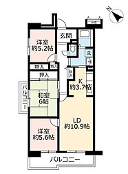 間取図画像 3LDK