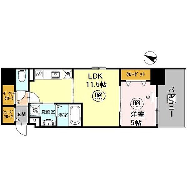 神戸Harborside　萬利Residence ｜兵庫県神戸市中央区海岸通２丁目(賃貸マンション1LDK・8階・41.90㎡)の写真 その2