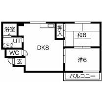 リバティ小松原Ａ棟 202 ｜ 兵庫県高砂市荒井町小松原1丁目（賃貸マンション2LDK・2階・42.24㎡） その2