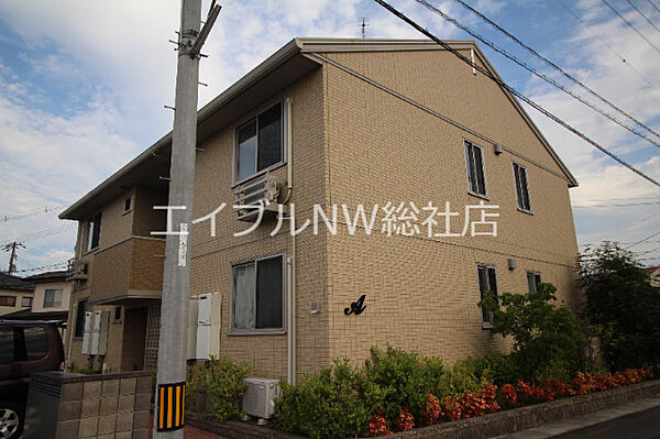岡山県倉敷市中島(賃貸アパート1LDK・1階・43.74㎡)の写真 その1