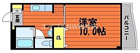 岡山県倉敷市日吉町（賃貸マンション1K・3階・30.78㎡） その2