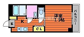 岡山県倉敷市玉島長尾（賃貸マンション1K・3階・27.59㎡） その2