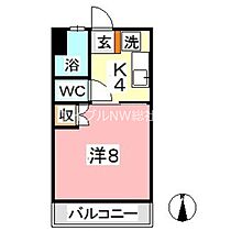 岡山県倉敷市松島（賃貸マンション1K・1階・23.20㎡） その2