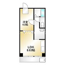 岡山県倉敷市青江（賃貸マンション1LDK・2階・34.34㎡） その2