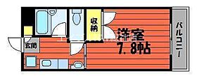 岡山県倉敷市寿町（賃貸マンション1K・2階・23.50㎡） その2