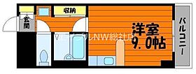 岡山県倉敷市二子（賃貸マンション1R・2階・27.31㎡） その2