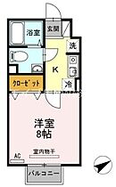 岡山県浅口市金光町占見新田（賃貸アパート1K・2階・26.71㎡） その2