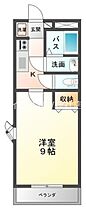 岡山県倉敷市羽島（賃貸アパート1K・2階・28.00㎡） その2