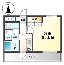 岡山県倉敷市福島（賃貸アパート1K・2階・27.30㎡） その2