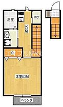 岡山県倉敷市東塚5丁目（賃貸アパート1K・2階・34.99㎡） その2