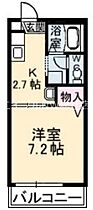 岡山県倉敷市松島（賃貸アパート1K・1階・24.79㎡） その2