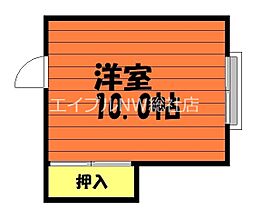 岡山県倉敷市林（賃貸アパート1R・2階・18.00㎡） その2