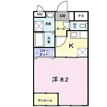 岡山県倉敷市南畝1丁目（賃貸アパート1K・1階・30.09㎡） その2