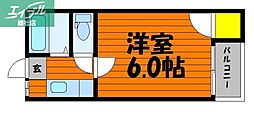 間取図画像 1K