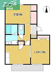 センチュリー21C 2DKの間取図画像