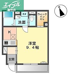 JR山陽本線 西阿知駅 徒歩23分 1階/-