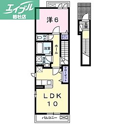 水島臨海鉄道 栄駅 徒歩6分 2階/-