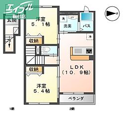 水島臨海鉄道 西富井駅 徒歩9分 2階/-