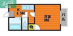 JR吉備線 東総社駅 徒歩6分 2階/-