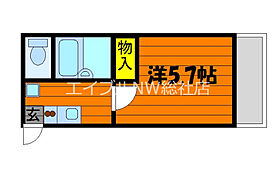 岡山県倉敷市玉島長尾（賃貸アパート1K・1階・27.13㎡） その2